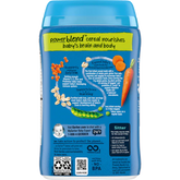 Gerber PowerBlend 益生菌燕麥糊營養濃縮益生菌營養片含有燕麥扁豆胡蘿蔔 227克 適合6個月至36個月